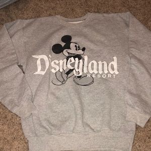 Grey Disneyland Resort Sweatshirt